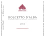 Cantina del Pino Dolcetto d'Alba 2014 Front Label