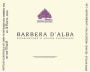 Cantina del Pino Barbera d'Alba 2012 Front Label