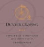Dutcher Crossing Winery Costello Vineyard Chardonnay 2012 Front Label