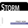 Storm Wines Santa Barbara County Pinot Noir 2014 Front Label