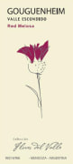 Gouguenheim Flores del Valle Melosa Red 2013 Front Label
