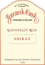 Greenock Creek Roennfeldt Road Shiraz 2003 Front Label