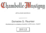Domaine Georges & Christophe Roumier Chambolle-Musigny 2012 Front Label