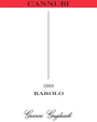 Gianni Gagliardo Barolo Cannubi 2008 Front Label