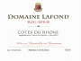 Domaine Lafond Cotes-du-Rhone 2011 Front Label