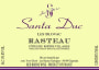 Domaine Santa Duc Rasteau Les Blovac 2009 Front Label