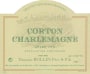 Domaine Rollin Pere et Fils Corton Charlemagne Grand Cru 2008 Front Label