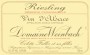 Domaine Weinbach Reserve Personnelle Riesling 2012 Front Label