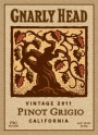 Gnarly Head Pinot Grigio 2011 Front Label