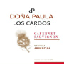 Dona Paula Los Cardos Cabernet Sauvignon 2012 Front Label