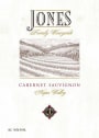 Jones Family Vineyards Cabernet Sauvignon 2010 Front Label