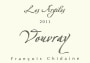 Francois Chidaine Vouvray Les Argiles 2011 Front Label