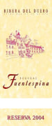 Fuentespina Reserva 2004 Front Label