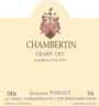 Domaine Ponsot Chambertin Grand Cru 2004 Front Label