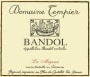 Domaine Tempier Bandol La Migoua Rouge 2011 Front Label