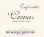 Eric et Joel Durand Cornas Empreintes 2011 Front Label