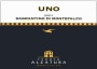 Tenuta Alzatura Uno di Sagrantino Montefalco 2001 Front Label