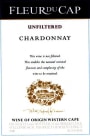 Fleur du Cap Unfiltered Chardonnay 2015 Front Label