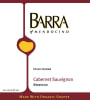 Barra of Mendocino Cabernet Sauvignon 2015 Front Label