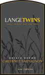 LangeTwins Estate Grown Cabernet Sauvignon 2012 Front Label