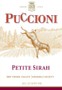Puccioni Vineyards Petite Sirah 2013  Front Label