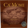 Ca' Momi Winery Merlot 2010 Front Label
