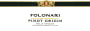 Folonari Pinot Grigio 2010 Front Label