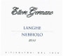 Ettore Germano Langhe Nebbiolo 2011 Front Label