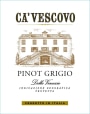 Tenuta Ca' Vescovo delle Venezie Pinot Grigio 2014 Front Label
