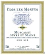 Jeremie Huchet Muscadet Sevre et Maine Clos Les Montys 2014 Front Label