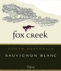 Fox Creek Sauvignon Blanc 2010 Front Label