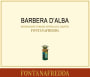 Fontanafredda Silver Label Barbera d'Alba 2012 Front Label