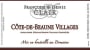Francoise & Denis Clair Cote de Beaune Villages 2011 Front Label