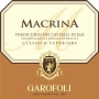 Garofoli Verdicchio dei Castelli di Jesi Classico Superiore Macrina 2013 Front Label