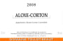 Domaine Tollot-Beaut Aloxe-Corton 2008 Front Label