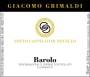 Giacomo Grimaldi Barolo Sotto Castello di Novello 2008 Front Label