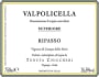 Tenuta Chiccheri Valpolicella Ripasso Superiore 2012 Front Label