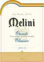 Fattorie Melini Orvieto Classico 2012 Front Label