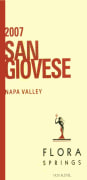 Flora Springs Sangiovese 2007 Front Label