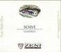 Zeni Soave 1999 Front Label