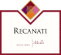Recanati Upper Galilee Merlot (OU Kosher) 2012 Front Label