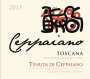 Tenuta di Ceppaiano Toscana  Alle Viole 2011 Front Label