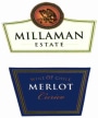 Millaman Merlot 2014 Front Label