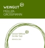 Muller-Grossman Grosser Satz Gruner Veltliner 2013 Front Label