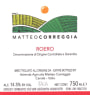 Matteo Correggia Roero Rosso 2011 Front Label