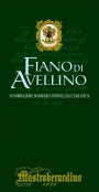 Mastroberardino Fiano di Avellino 2014 Front Label