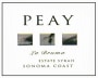 Peay Vineyards Sonoma Coast La Bruma Syrah 2010 Front Label