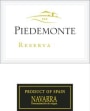 Piedemonte Navarra Riserva 2011 Front Label