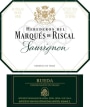 Marques de Riscal Sauvignon Blanc 2013 Front Label