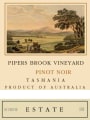 Pipers Brook Vineyard Estate Pinot Noir 2012 Front Label